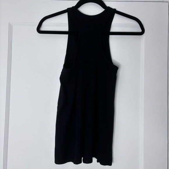 Ava Sky Hawaii Black Racerback Tank Top Small - Picture 3 of 5